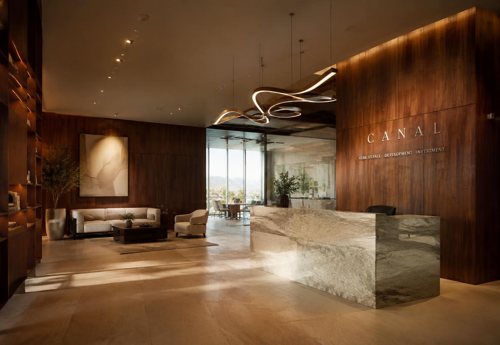 Executive office interior in Scottsdale